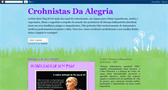Desktop Screenshot of crohnistasdaalegria.com